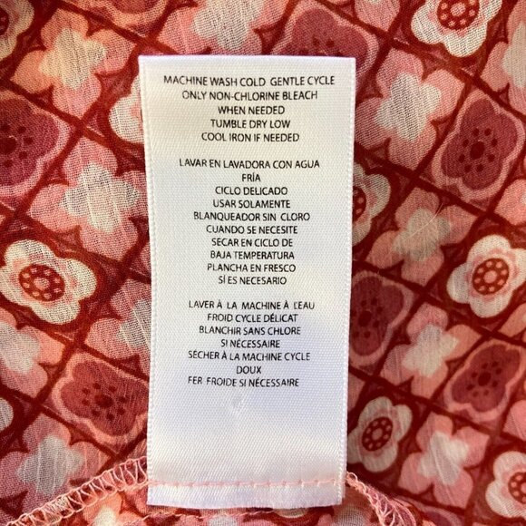 🔥 3/$15 🔥 Kut From The Kloth Sheer Sleeveless Blouse Lightweight Preppy XSP - Picture 7 of 8